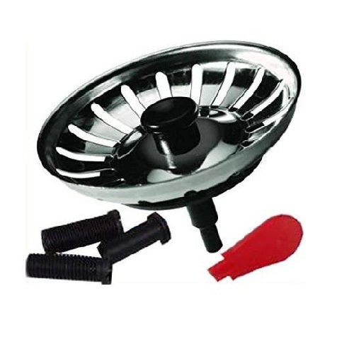 CASTELLO/ GRIGLIA IN ACCIAIO PER SCARICO CON MECCA