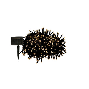 CATENA SOLARE 200 LED 20M BIANCO CALDO.