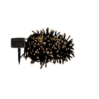 CATENA SOLARE 100 LED 10M BIANCO CALDO.