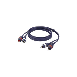 CAVO 2 PRESE E 2 SPINE RCA 150CM