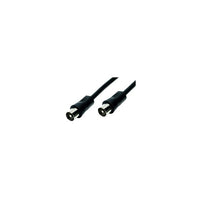 CAVO ANTENNA CON SPINE 75OHM IEC 200CM NERO
