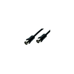 CAVO ANTENNA CON SPINE 75OHM IEC 200CM NERO