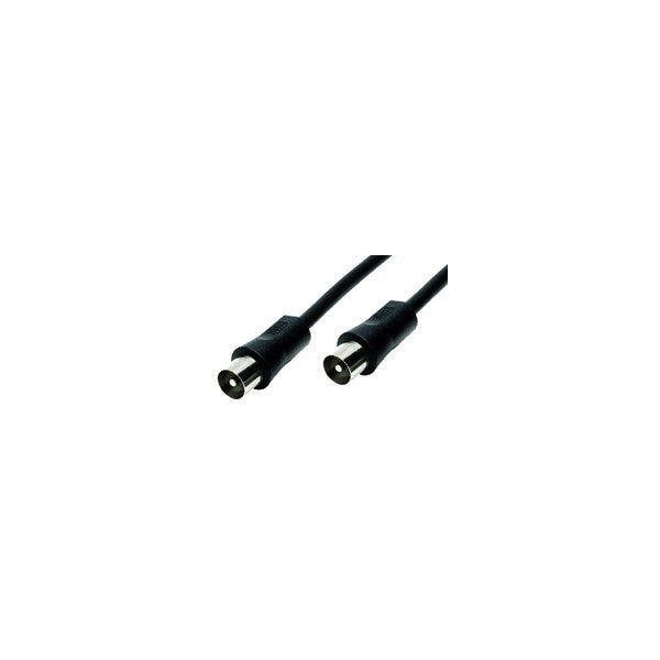 CAVO ANTENNA CON SPINE 75OHM IEC 200CM NERO