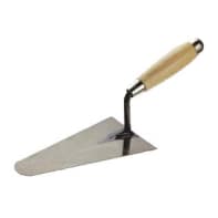 CAZZUOLA LEGGERA PUNTA TONDA 20CM MANICO LEGNO