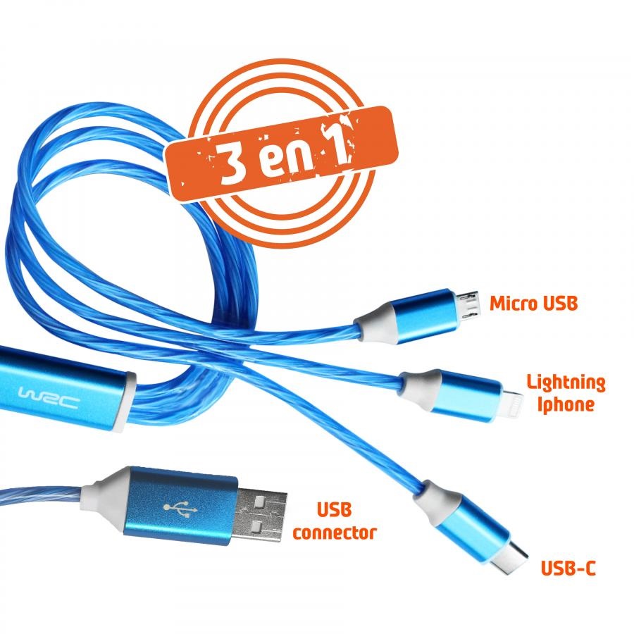 CAVO LED UNIVERSALE WRC 3 IN 1