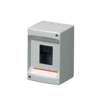 CENTRALINO PARETE IP40 4 MODULI 90X85XH130MM.