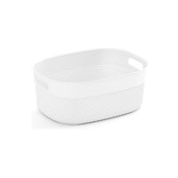 CESTA FILO 38X29XH15CM BIANCA