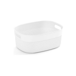 CESTA FILO 38X29XH15CM BIANCA