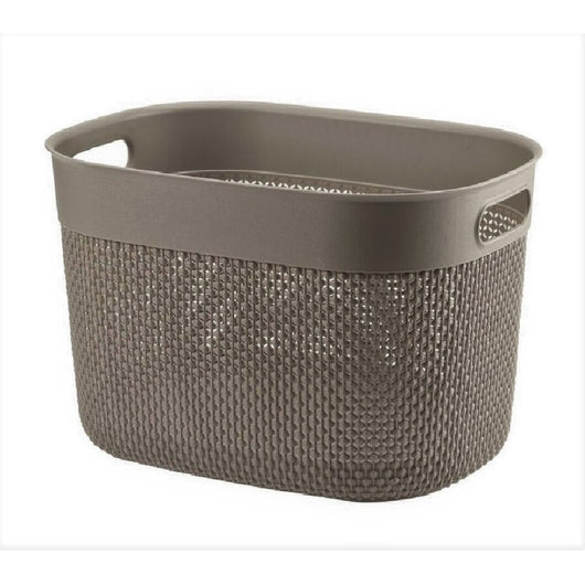 CESTA FILO 44X33XH27CM CAPPUCCINO