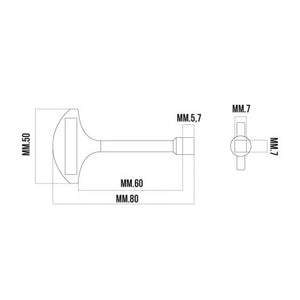 CHIAVE QUADRA PER CONTATORI
