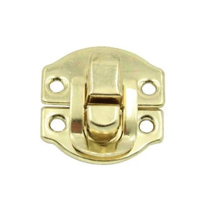 CHIUSURA A CLIP OTTONATA 30X30MM PER SCATOLE