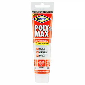 COLLA MONTAGGIO POLY MAX 115GR TRASPARENTE