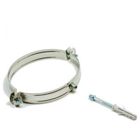 COLLARE NERVATO D.80MM INOX