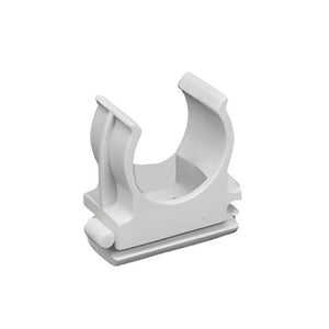 SET 12 CLIPS FISSATUBO A SCATTO PER TUBI DA 16MM.