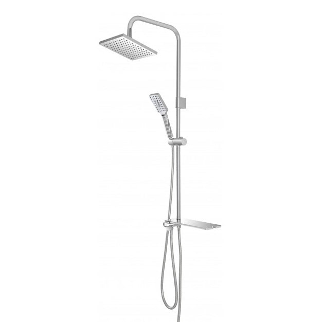 COLONNA DOCCIA PLATINUM H105CM QUADRA CROMO