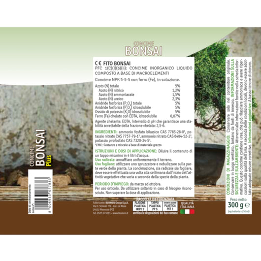 CONCIME BONSAI PLUS 250ML