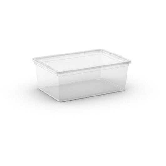 CONTENITORE CBOX S 37X26XH14CM TRASPARENTE