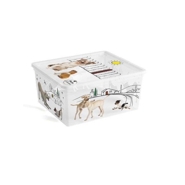 CONTENITORE C BOX 40X34XH17CM PETS COLLECTION