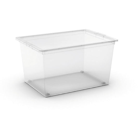 CONTENITORE CBOX XL 55X39XH31CM TRASPARENTE CON RU