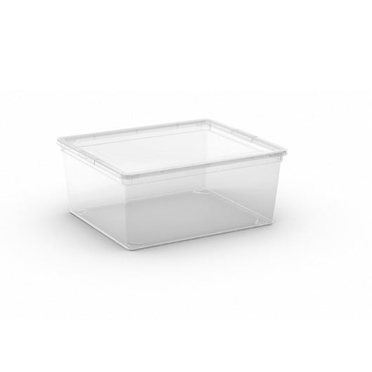 CONTENITORE CBOX M 40X34XH17CM TRASPARENTE
