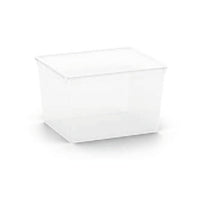CONTENITORE CBOX CUBE 40X34XH25CM TRASPARENTE