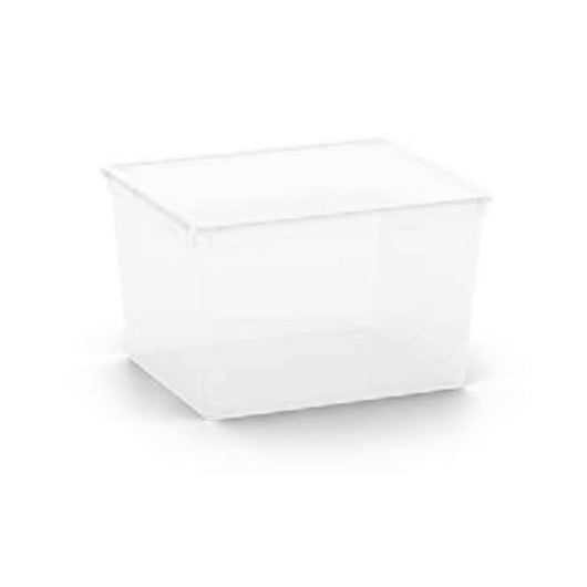 CONTENITORE CBOX CUBE 40X34XH25CM TRASPARENTE