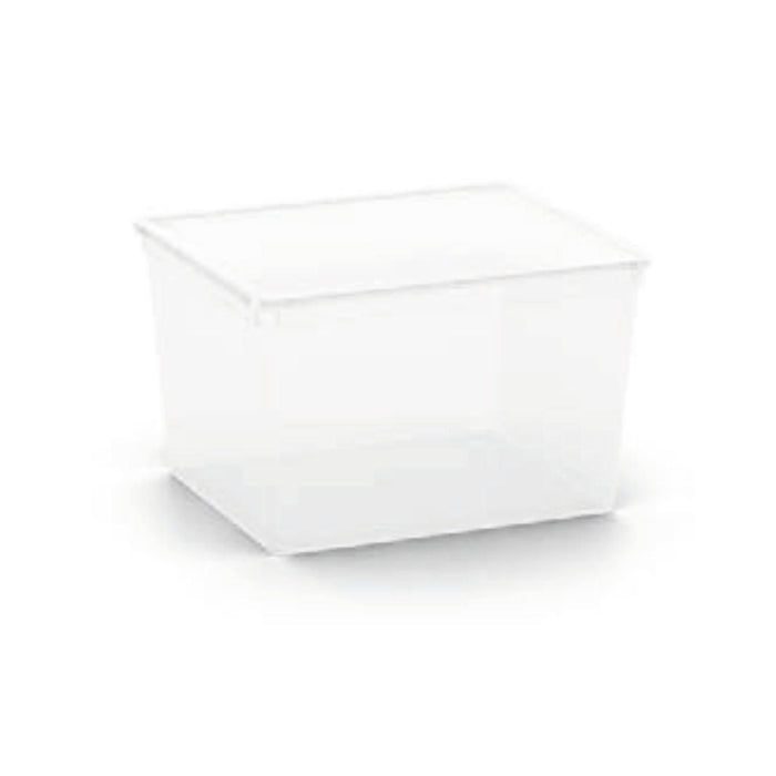 CONTENITORE CBOX CUBE 40X34XH25CM TRASPARENTE