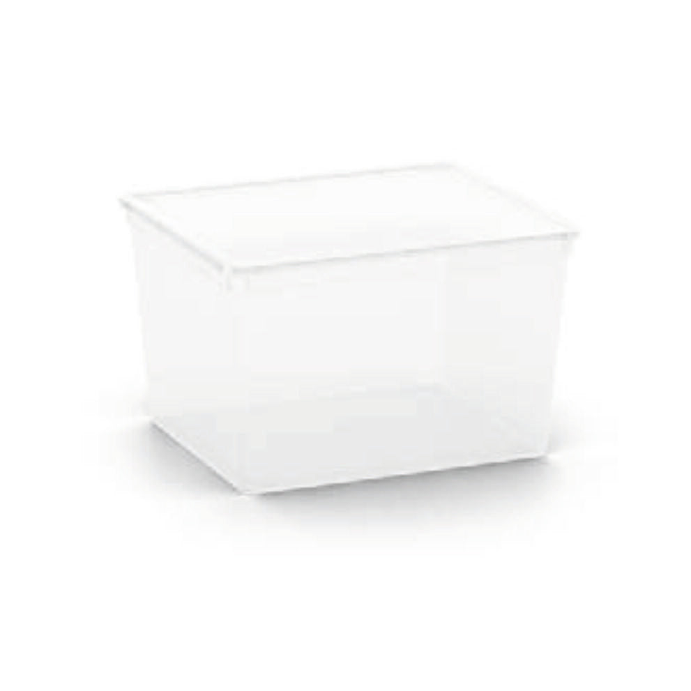 CONTENITORE CBOX CUBE 40X34XH25CM TRASPARENTE
