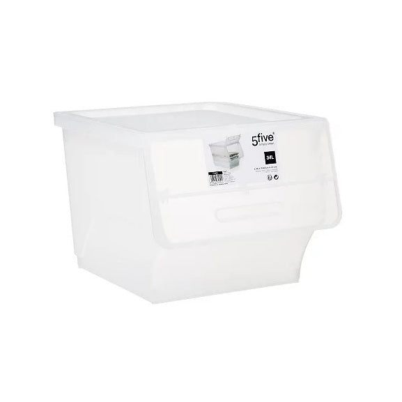 CONTENITORE MULTIUSO 34L 38X46XH31CM TRASPARENTE C