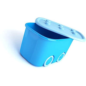 CONTENITORE FUNNY BOX 58X39XH32CM AZZURRO