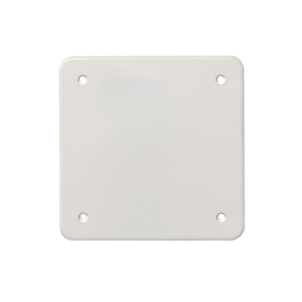 COPERCHIO RICAMBIO PER SCATOLA INCASSO 92X92MM.