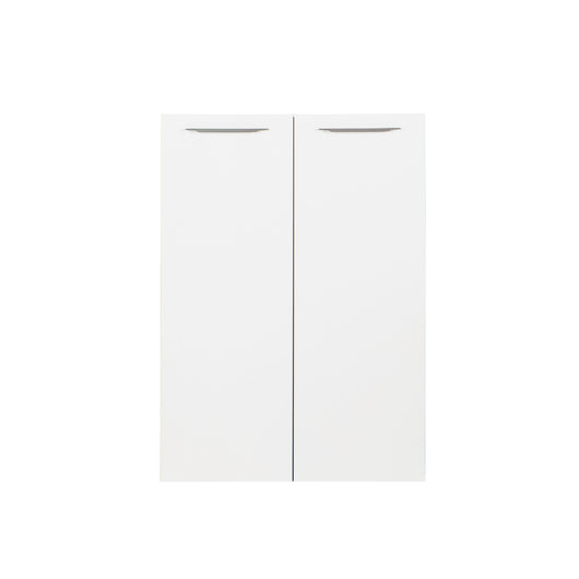 COPPIA ANTE DISEGNO 75XH105CM BIANCHE LACCATE