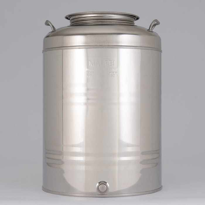 CONTENITORE PER OLIO 50L D.38XH58CM ACCIAIO INOX