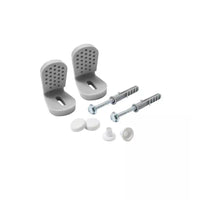 COPPIA STAFFE IN PLASTICA WC/BIDET PER FISSAGGI LA