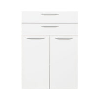 COPPIE ANTE E CASSETTI DISEGNO BIANCHE LACCATE