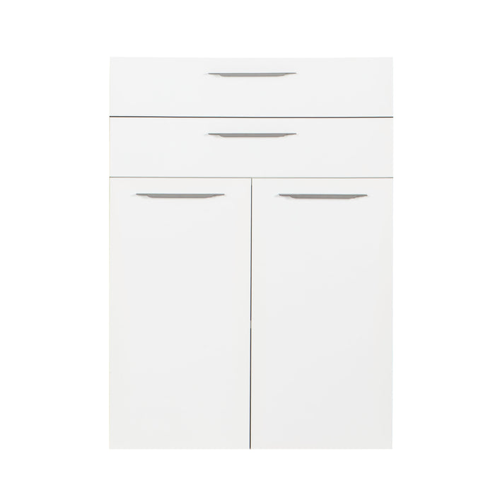 COPPIE ANTE E CASSETTI DISEGNO BIANCHE LACCATE