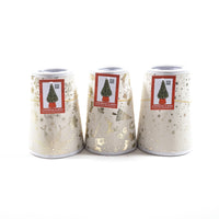 COPRIBASE ALBERO D.58CM BEIGE/ORO IN TESSUTO.