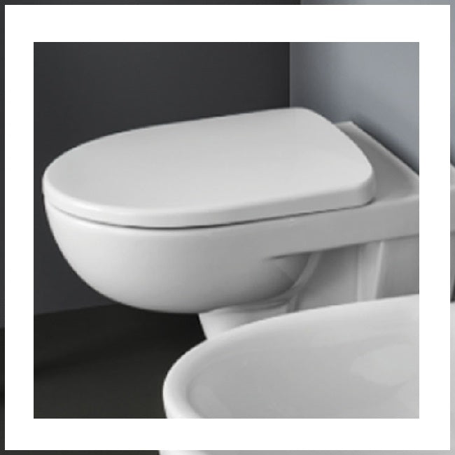 SEDILE COPRIWC SELNOVA IN DUROPLAST BIANCO