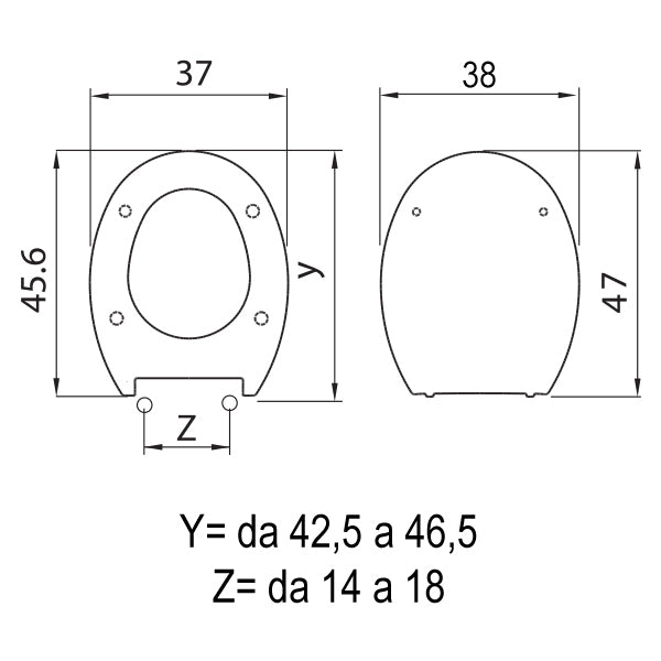 SEDILE COPRIWC REVERSE IN TERMOINDURENTE BIANCO