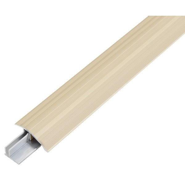 COPRISOGLIA DUO 44X13X1000MM ALLUMINIO ANODIZZATO