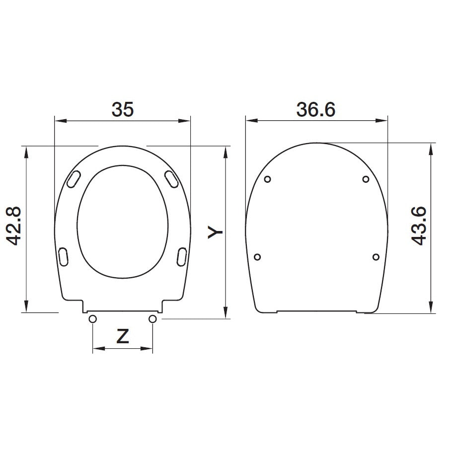 SEDILE COPRIWC VALENCIA IN TERMOINDURENTE BIANCO