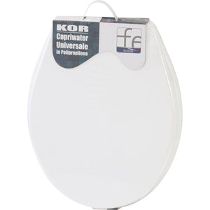 SEDILE COPRIWC UNIVERSALE IN PP BIANCO