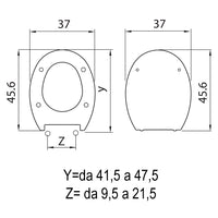 SEDILE COPRIWC SHAPE IN TERMOINDURENTE BIANCO