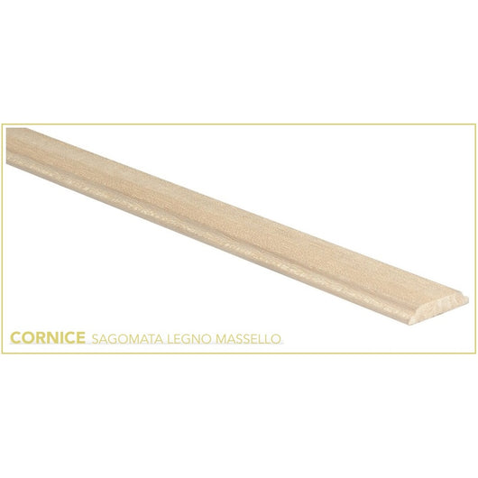CORNICE SAGOMATA 2.3X0.45X200CM MASSELLO GREZZO