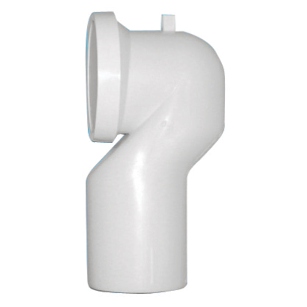 CURVA BIANCA WC A COLLO DI CIGNO Ø 90 (SFU)