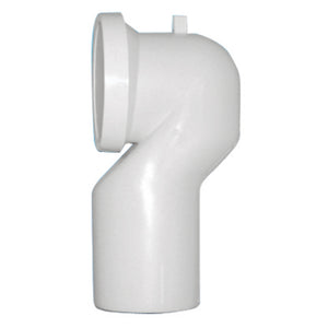 CURVA BIANCA WC A COLLO DI CIGNO Ø 90 (SFU)