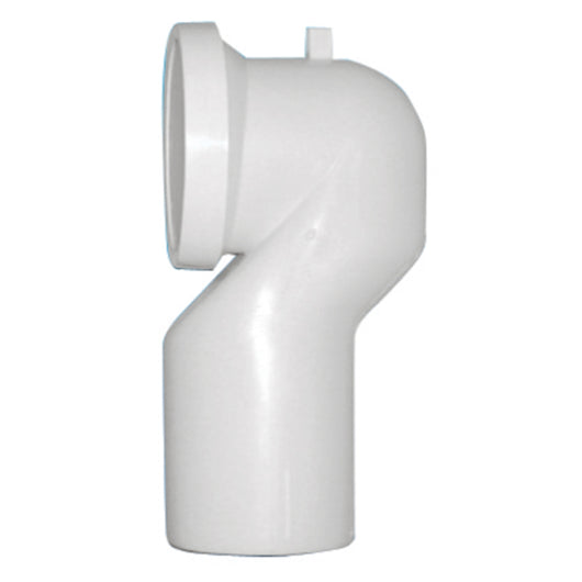 CURVA BIANCA WC A COLLO DI CIGNO Ø 90 (SFU)