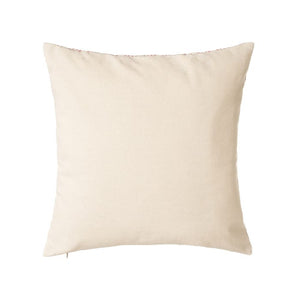 CUSCINO 45X45CM PANSY ROSA IN COTONE E POLIESTERE