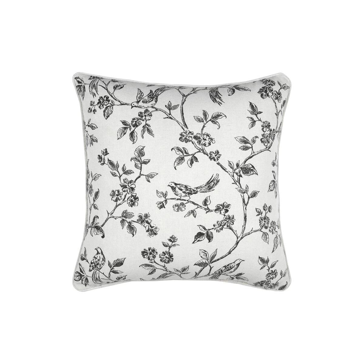 CUSCINO CLARINE 40X40CM ECRU' IN POLICOTONE.