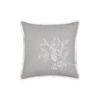 CUSCINO CLARINE 40X40CM BEIGE IN POLICOTONE.